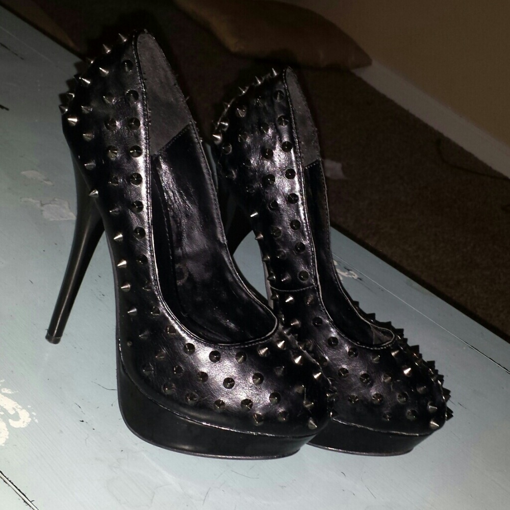 Brand New spiked heels